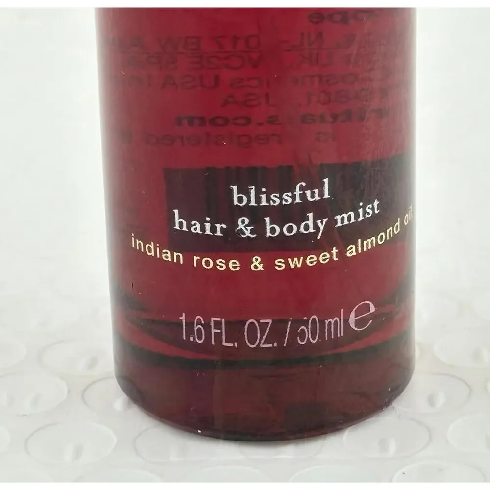 RITUALS The Ritual Of Ayurveda Blissful Hair‎ Body Mist 1.6oz Indian Rose Almond